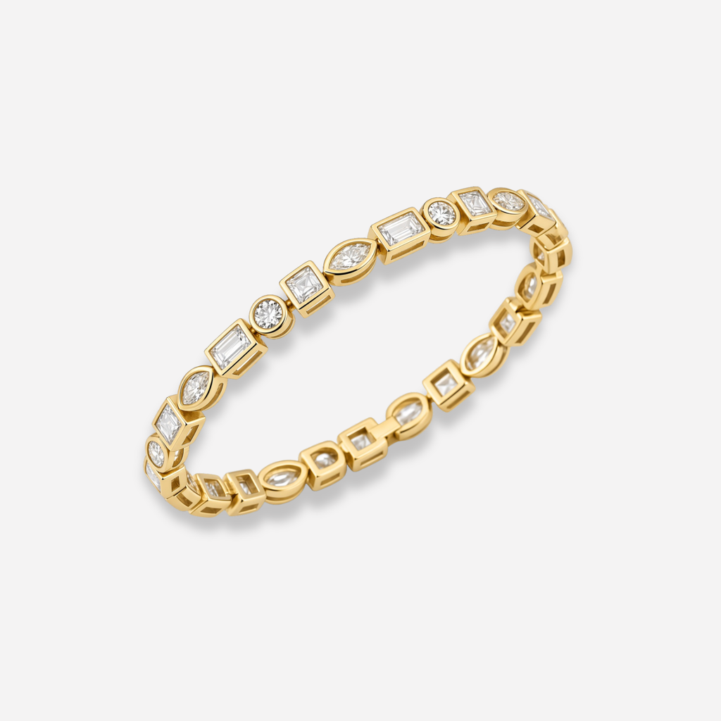 Mosaic Bezel Bracelet