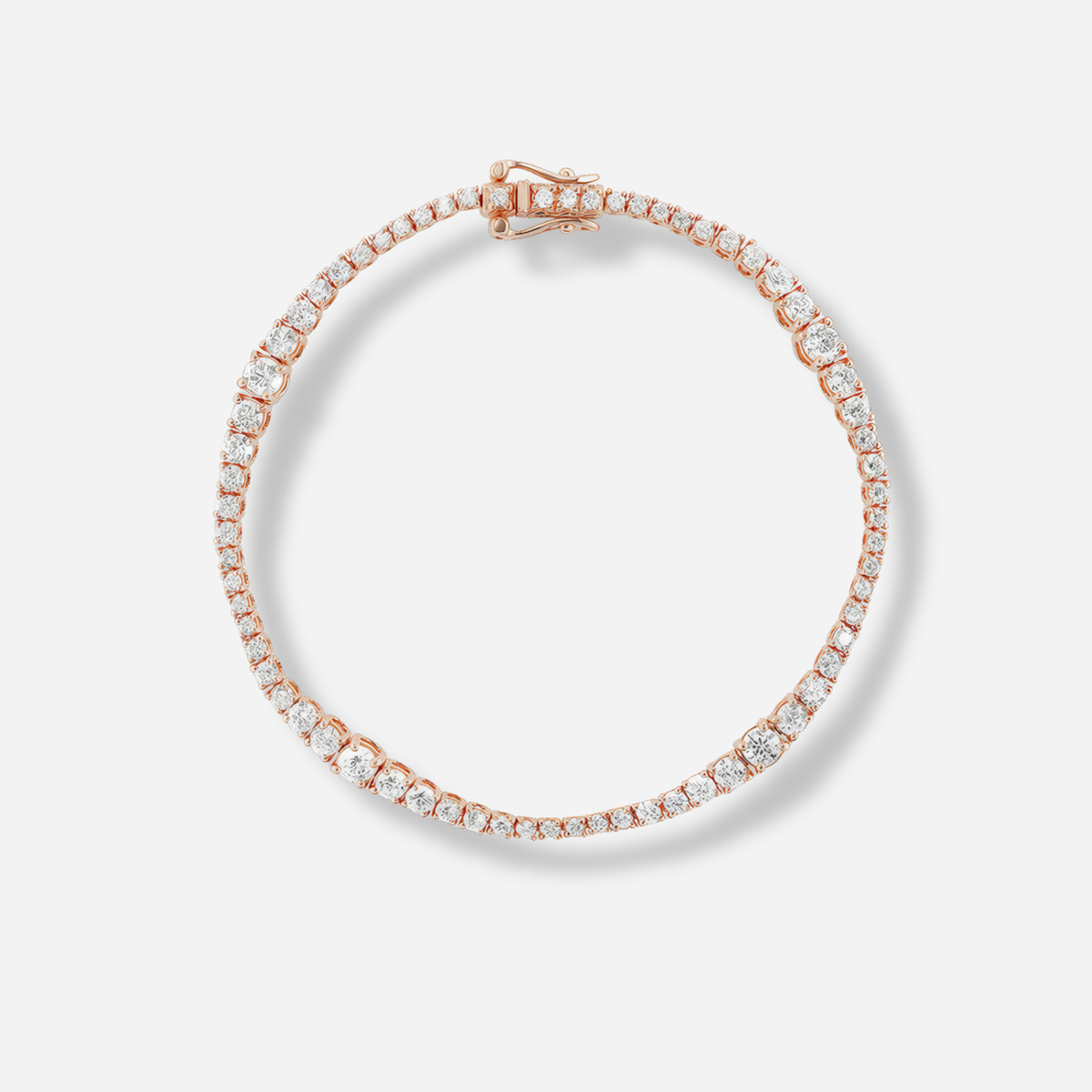 Geometric Tennis Bracelet