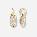 Cluster Drop Hoops