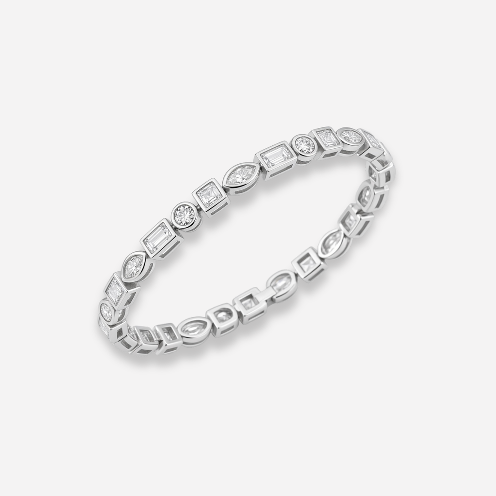 Mosaic Bezel Bracelet