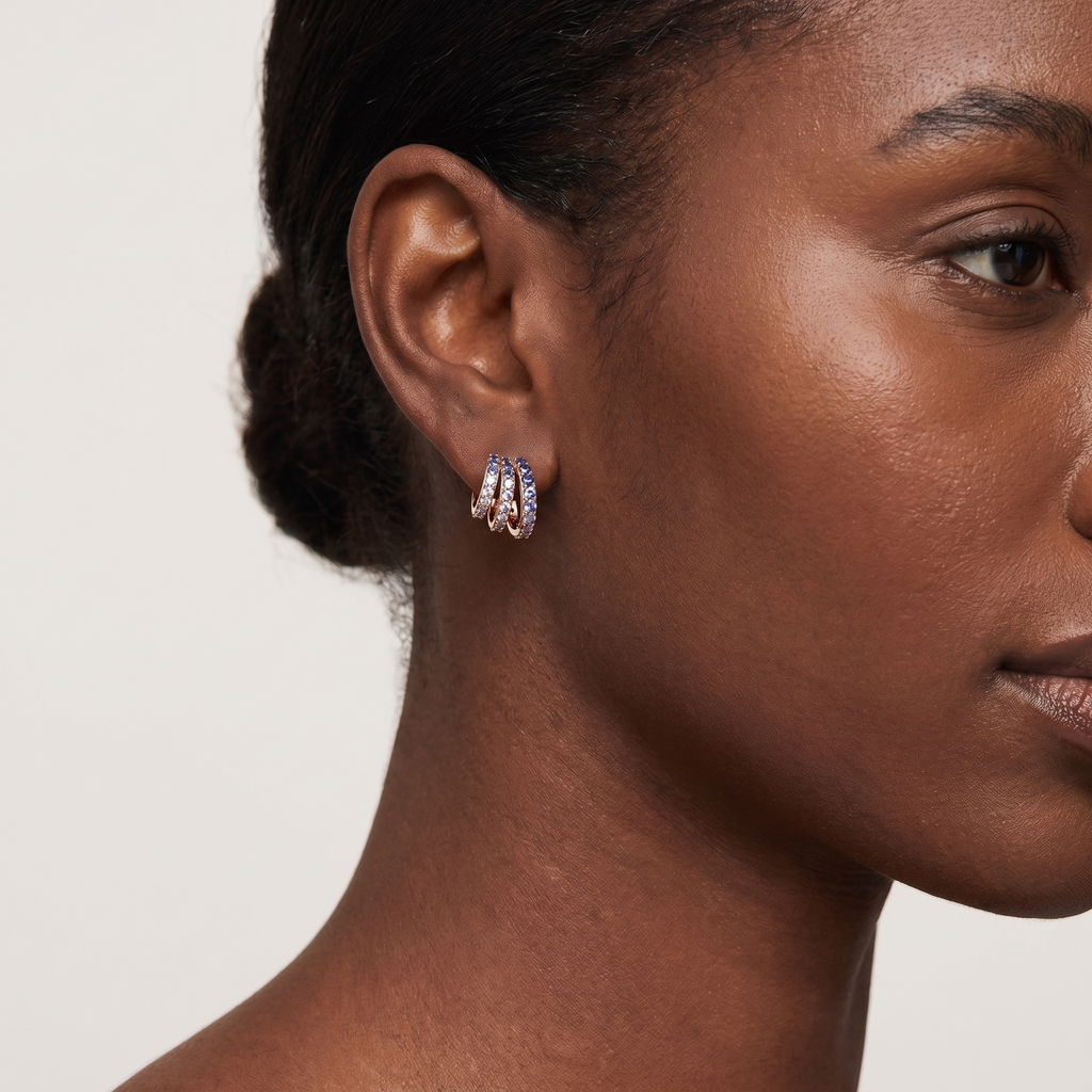 Twilight Fade Hoops