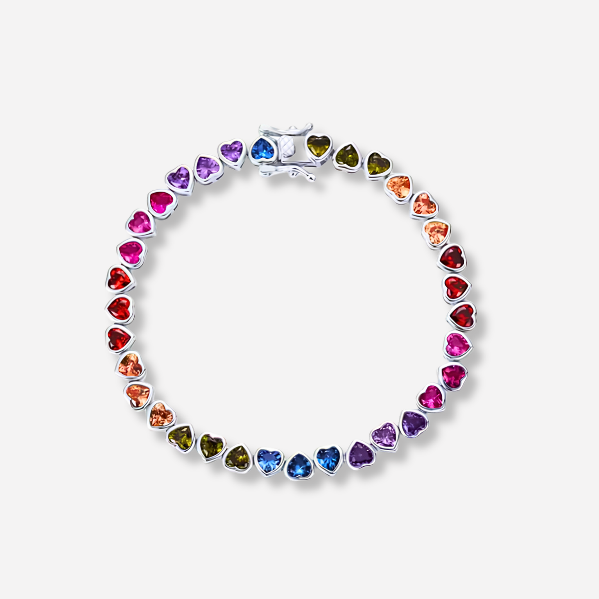 Sweetheart Rainbow Bracelet