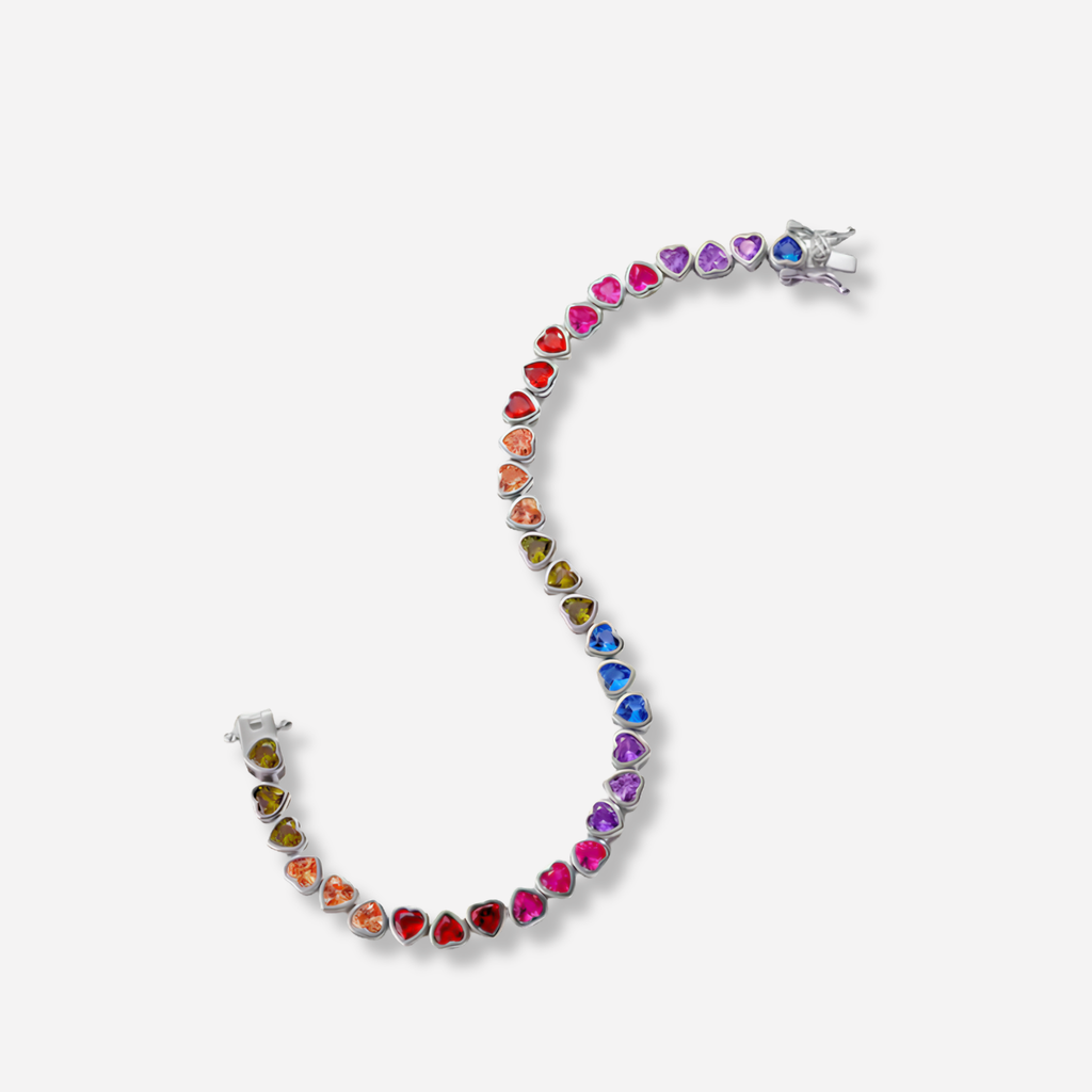 Sweetheart Rainbow Bracelet