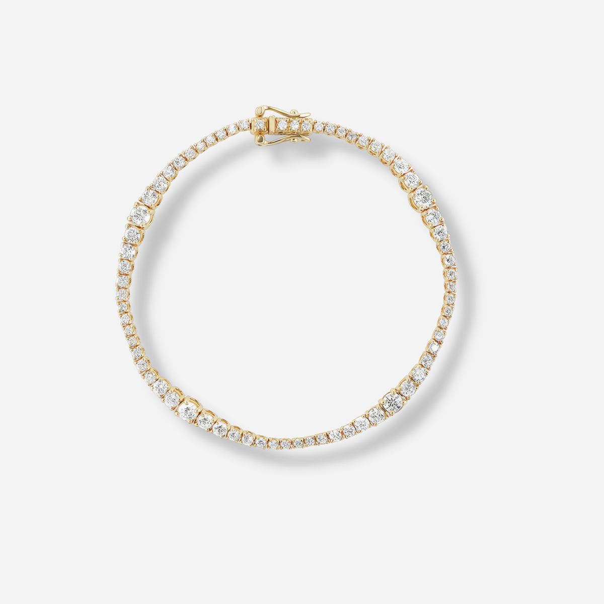 Geometric Tennis Bracelet
