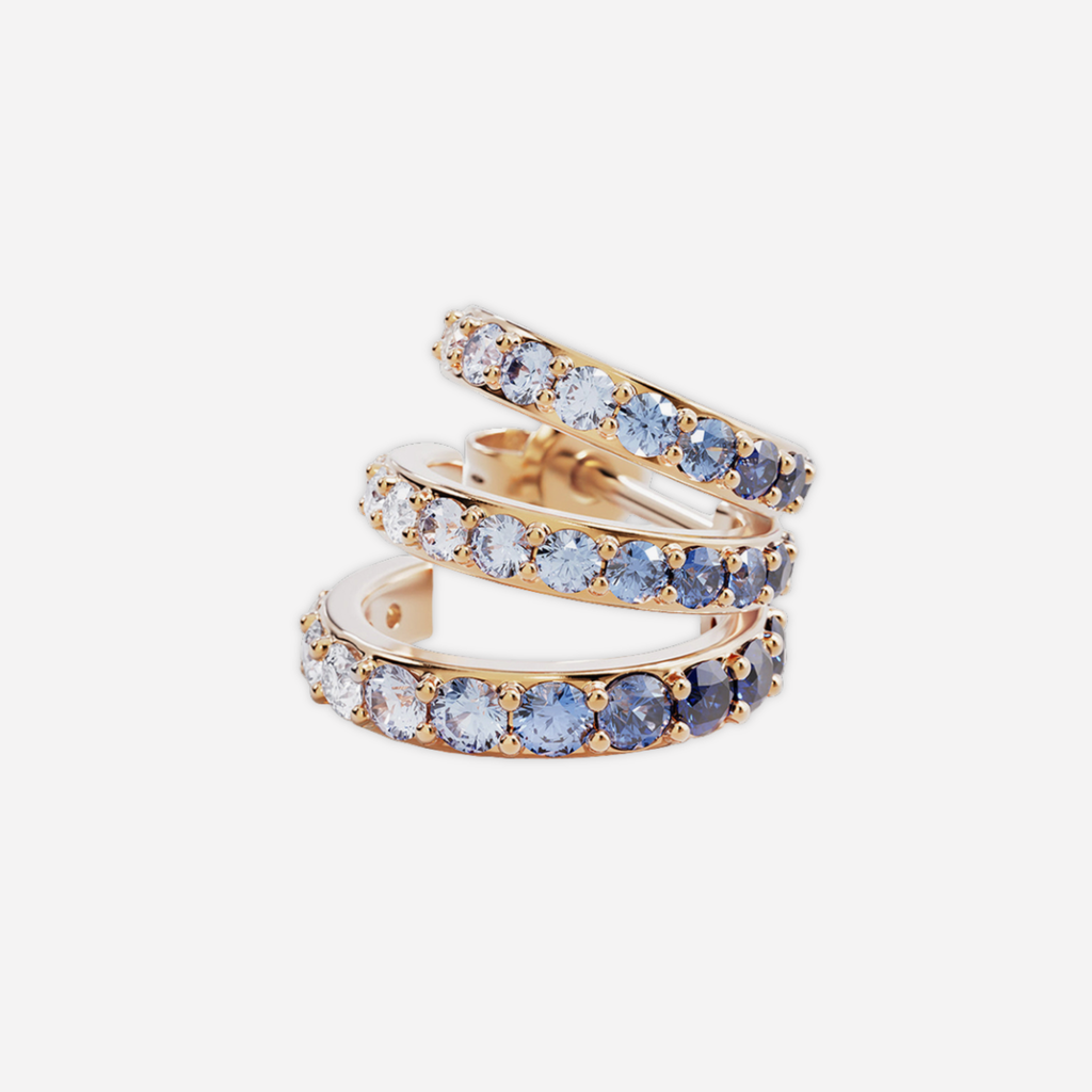 Twilight Fade Hoops
