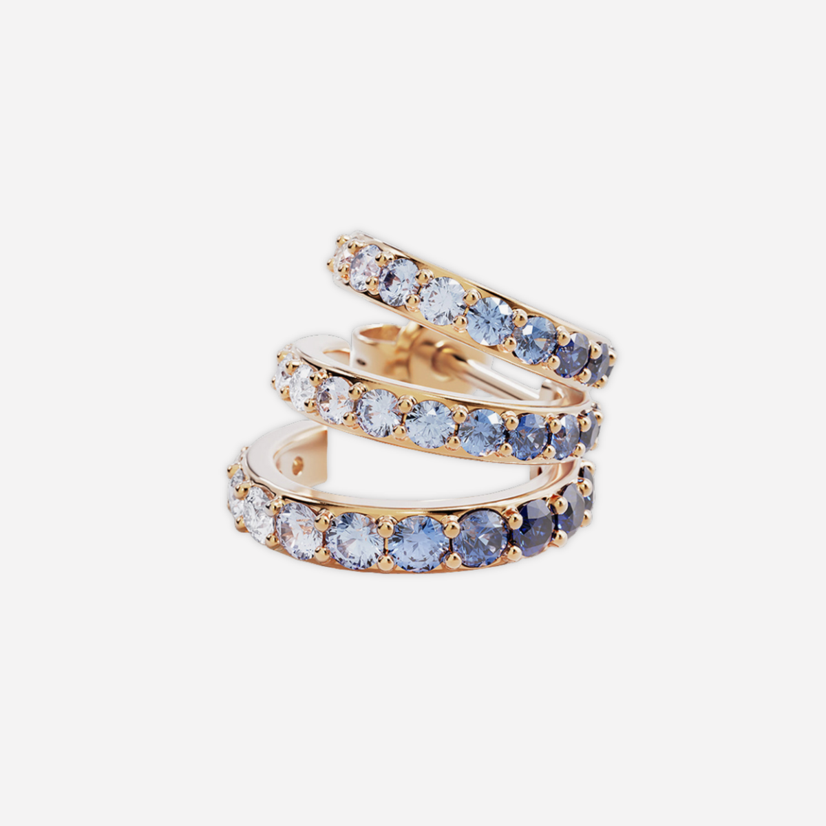 Twilight Fade Hoops